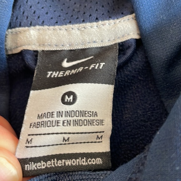 Authentic Team Nike Penn State PSU Nittany Lions Hoody Sweatshirt Men’s Medium M - Picture 3 of 5